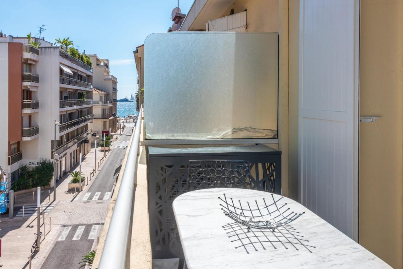 Large Studio - 50M Cannes Beach - Terrace Sea View Zewnętrze zdjęcie